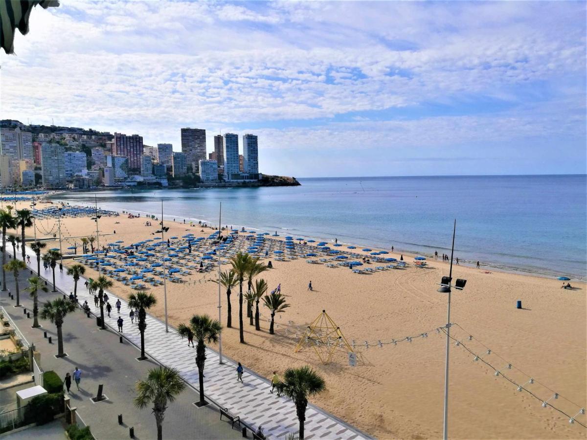 Primera Linea De Playa Frente Al Mar Benidorm Dış mekan fotoğraf